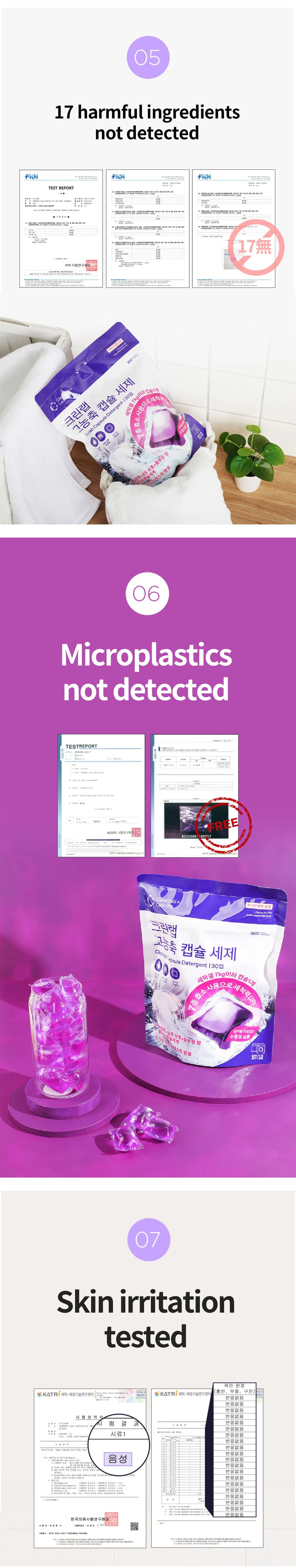 Fiber clean care